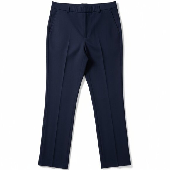 TALBOTS High Waist Straight Dress Pant Size 6P Navy Trouser - Picture 1 of 5